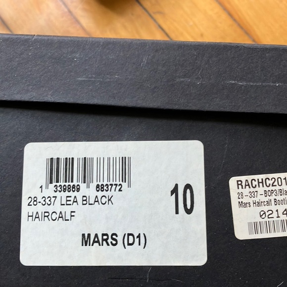 Black calf hair Rachel Comey Mars booties - Picture 3 of 5